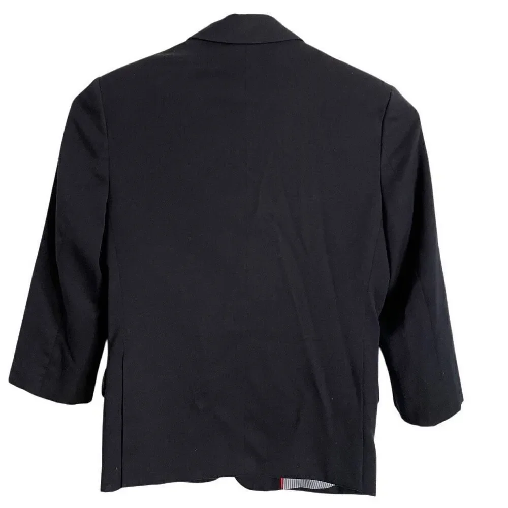 Tommy Hilfiger Boys Sportcoat 8 Navy Two Button Church Holiday Uniform Preppy